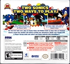 Nintendo 3DS Sonic Generations Back CoverThumbnail